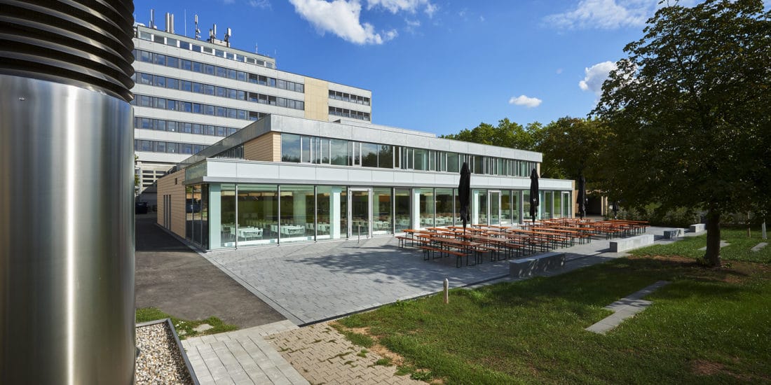 Sanierung Mensa Hochschule Heilbronn, aussen
